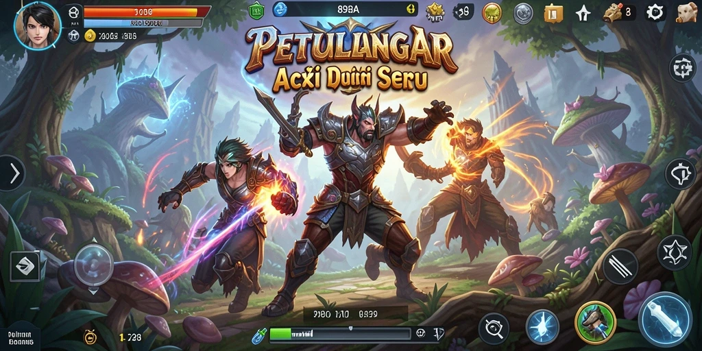 Gameplay seru 898A dengan aksi mendebarkan.
