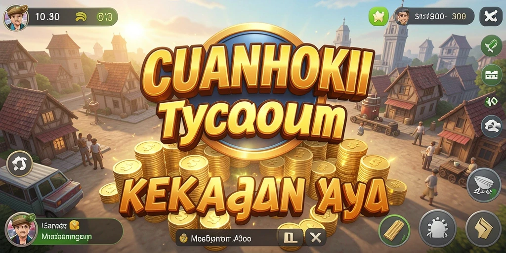 Screenshot CUANHOKI menampilkan gameplay seru dengan elemen strategi Tycoon.
