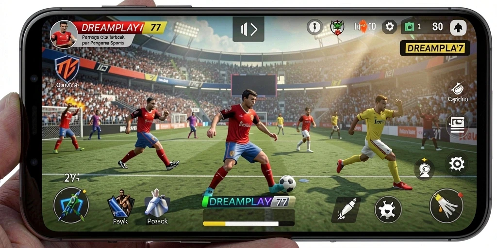Gameplay olahraga yang seru dan penuh tantangan di DREAMPLAY77.