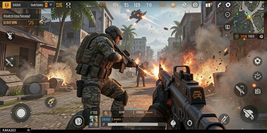 Gameplay mendebarkan KAKA303 dengan pertempuran yang intens.
