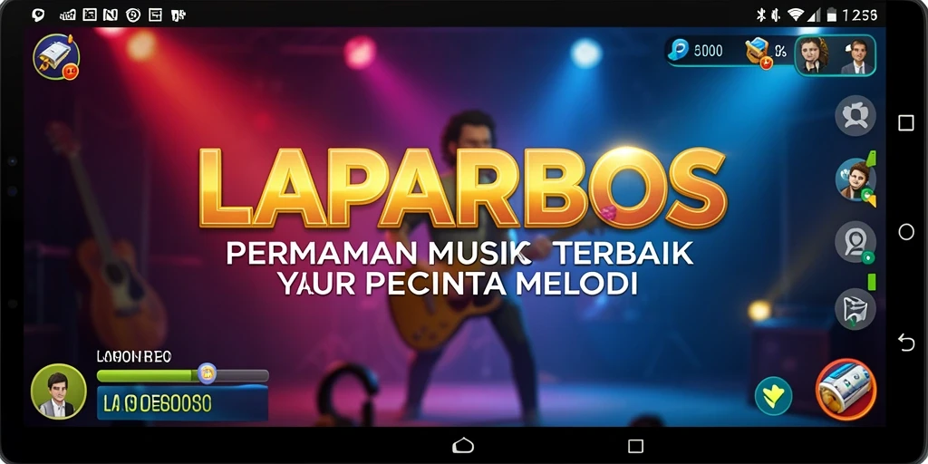 Tampilan gameplay LAPARBOS yang menarik dan penuh warna.