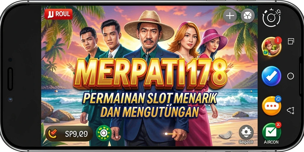Tampilan screenshot utama MERPATI178 menunjukkan gameplay yang seru dan fitur menarik.