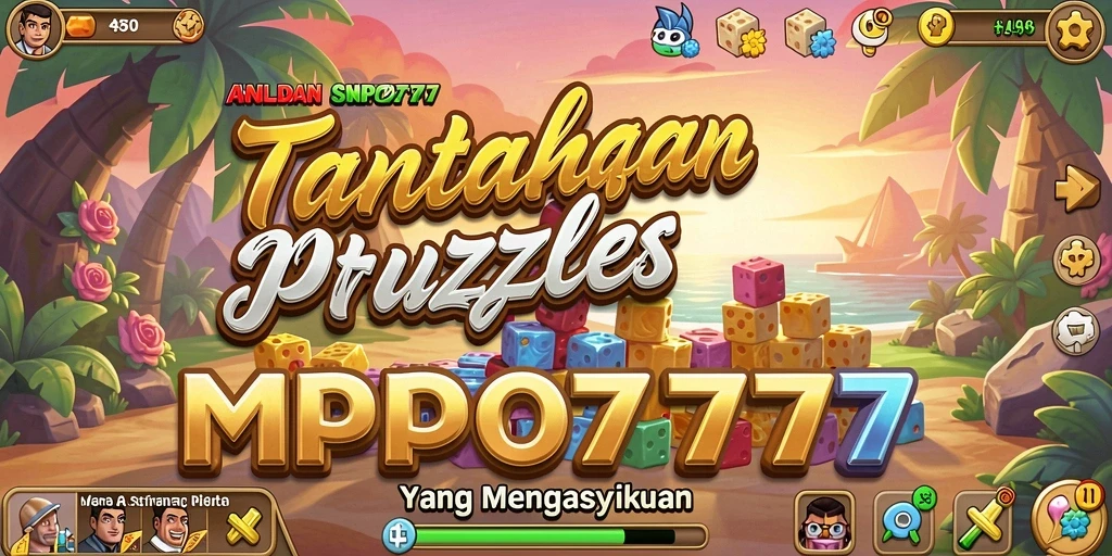 Tampilan gameplay MPO777 dengan berbagai level teka-teki menarik.