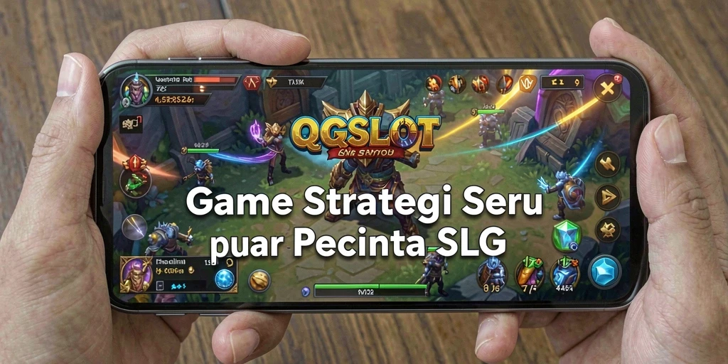 Screenshot gameplay QQSLOT menampilkan pertempuran strategis yang seru.