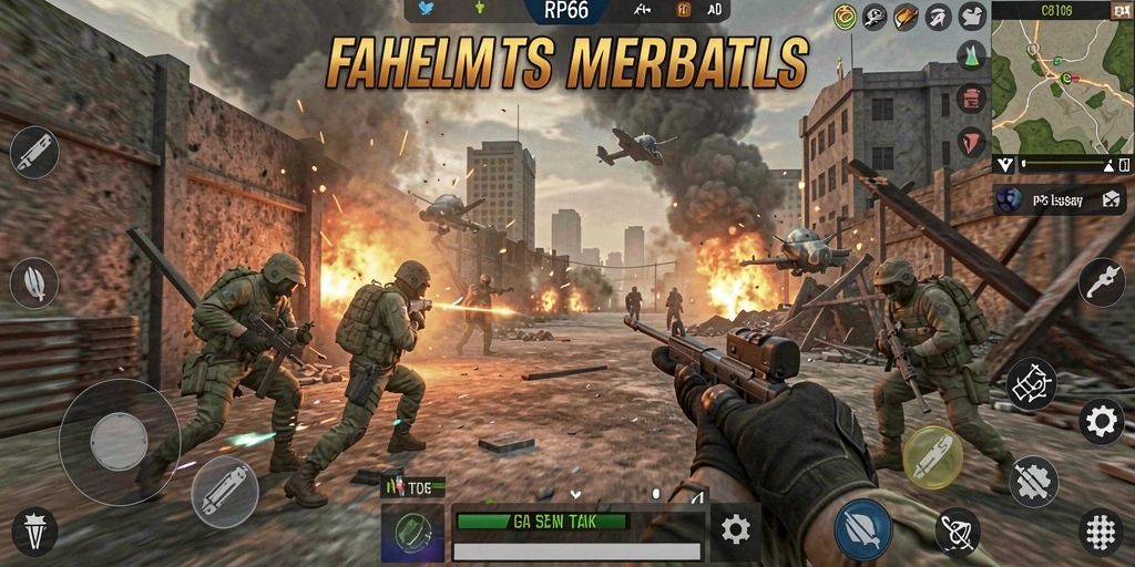 Tangkapan layar gameplay RP66 yang mendebarkan dan penuh aksi.