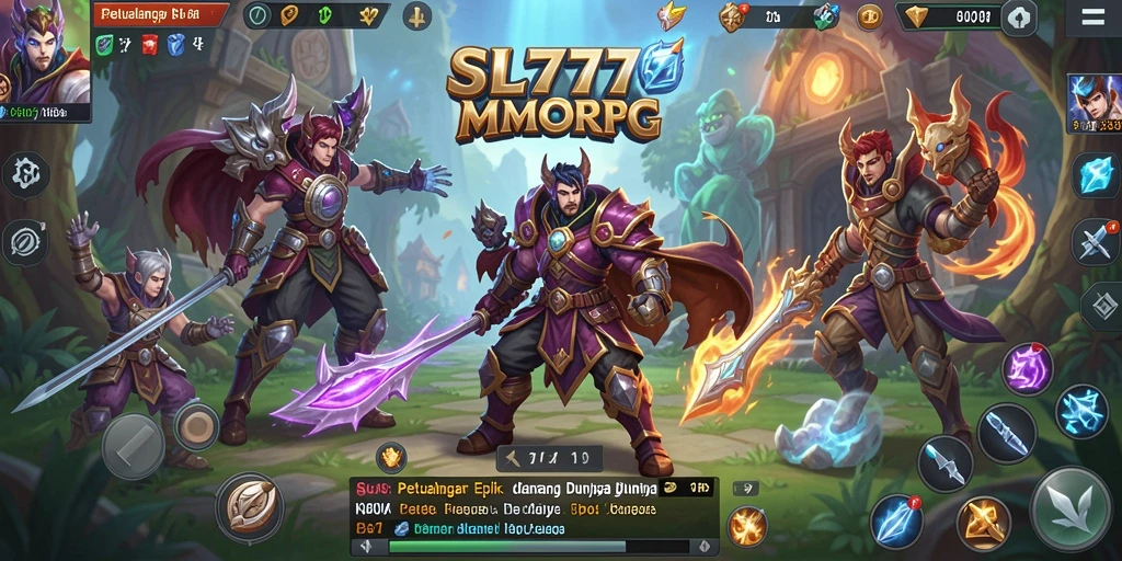 Tampilan menakjubkan dari gameplay <strong>SL777</strong> yang memperlihatkan aksi pertarungan seru.