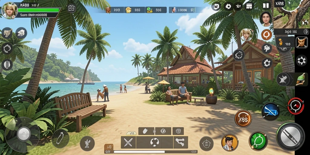 Tampilan menarik dari gameplay XR88 yang menyenangkan.